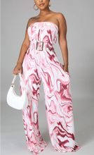 Load image into Gallery viewer, Mauve Swirl Jumpsuit
